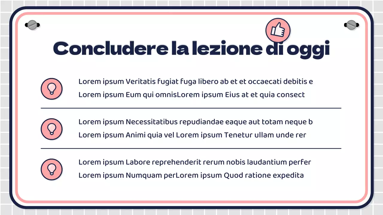 Lezioni per la scuola media con personaggi rosa e menta