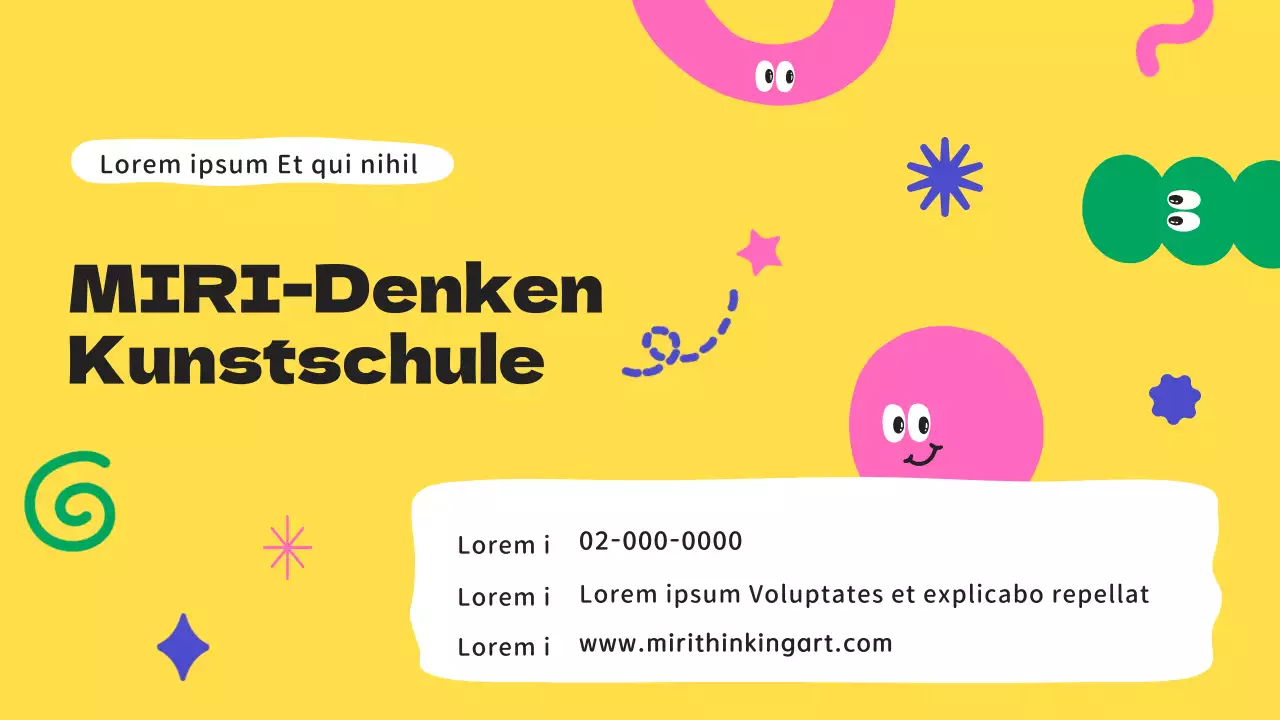 Eine Einführung in das gemütliche Kunstatelier von Yellow und Violet