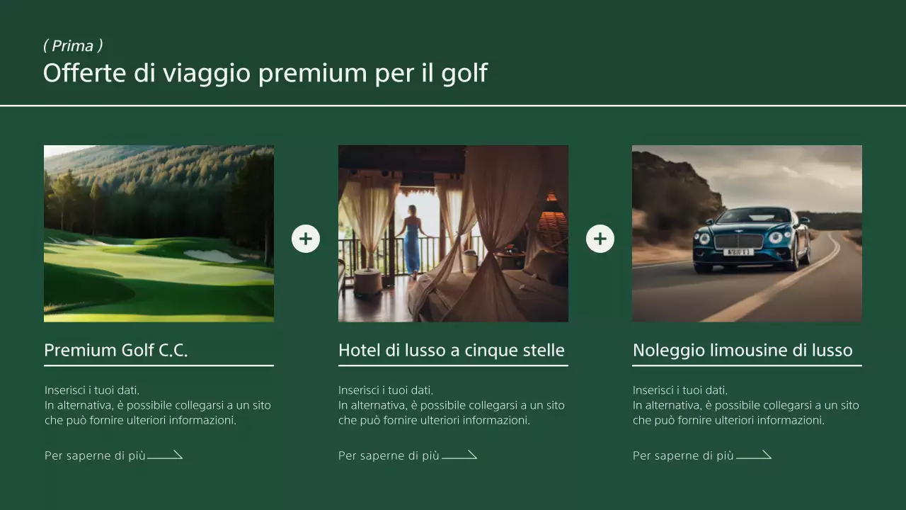 Una moderna guida al golf in kaki e avorio