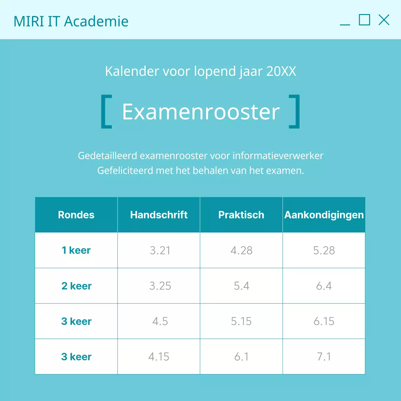 Promoot trendy certificeringscursussen met een lichtblauwe achtergrond