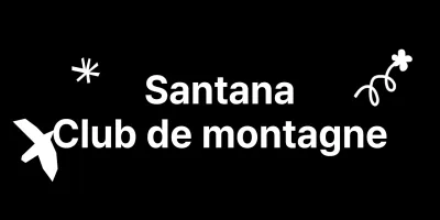 Un club de montagne mignon avec des gribouillis1