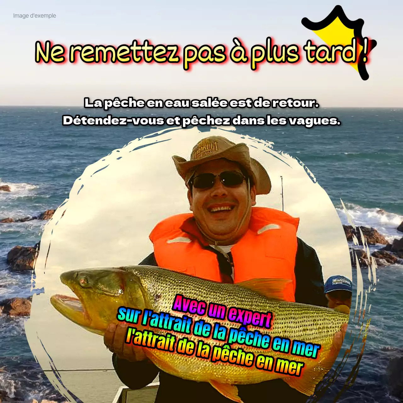 Promouvoir la pêche rétro en mer des bleus et des arcs-en-ciel