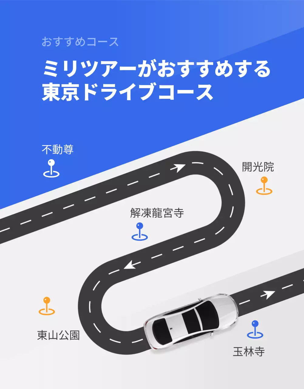 青 モダン 旅行 ポスター 詳細ページ