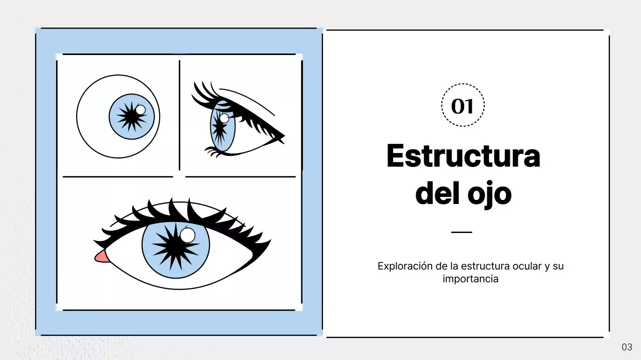 Promoción de la ciencia moderna en azul claro y gris