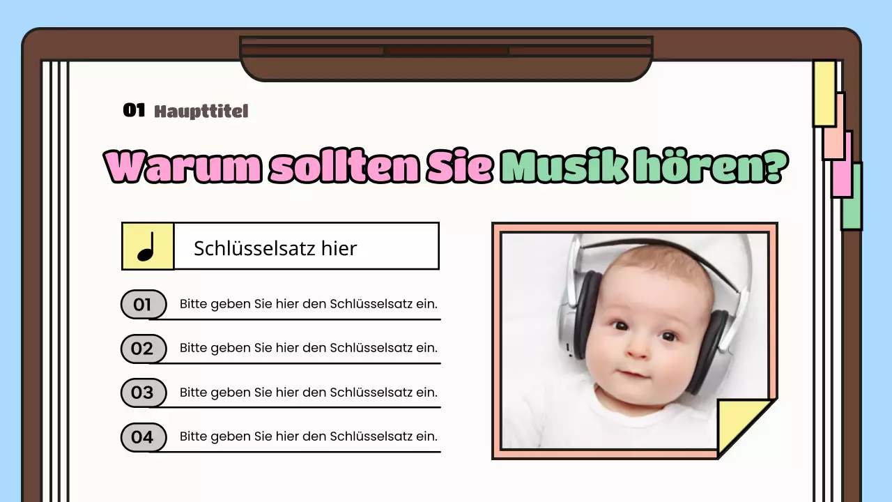 Die Vorteile von gelben und rosafarbenen Musikunterrichtsressourcen