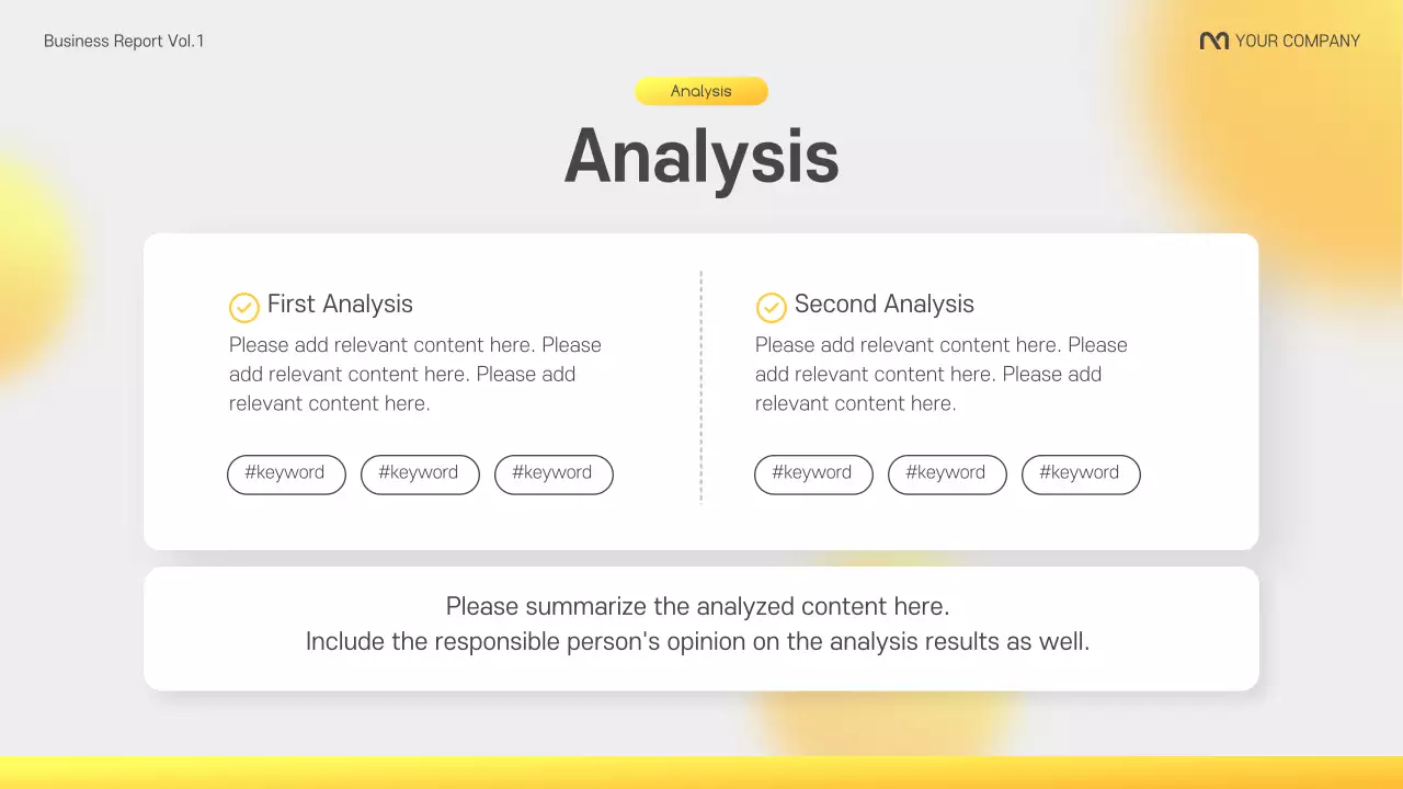 Yellow Modern Business Presentation