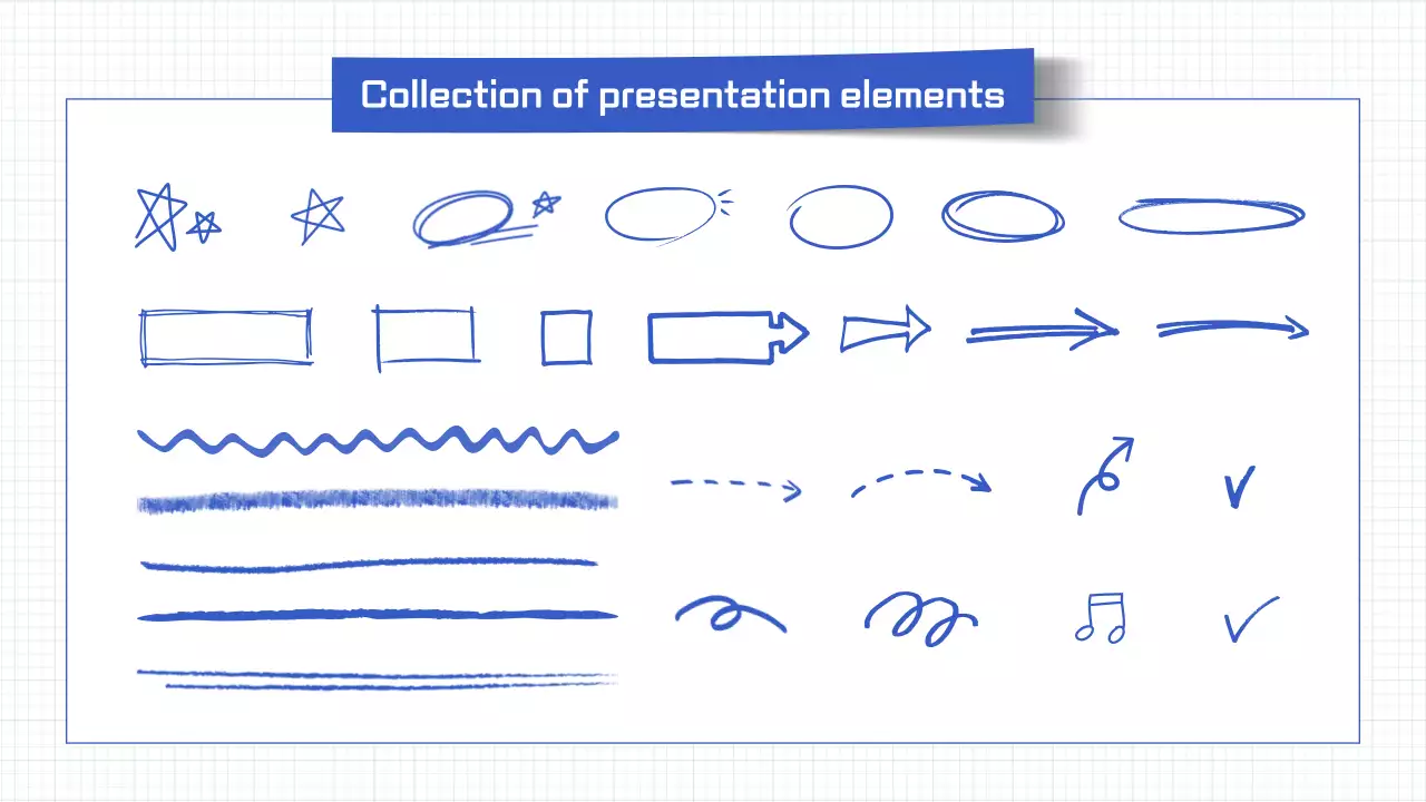 Blue Modern Study Guide Presentation