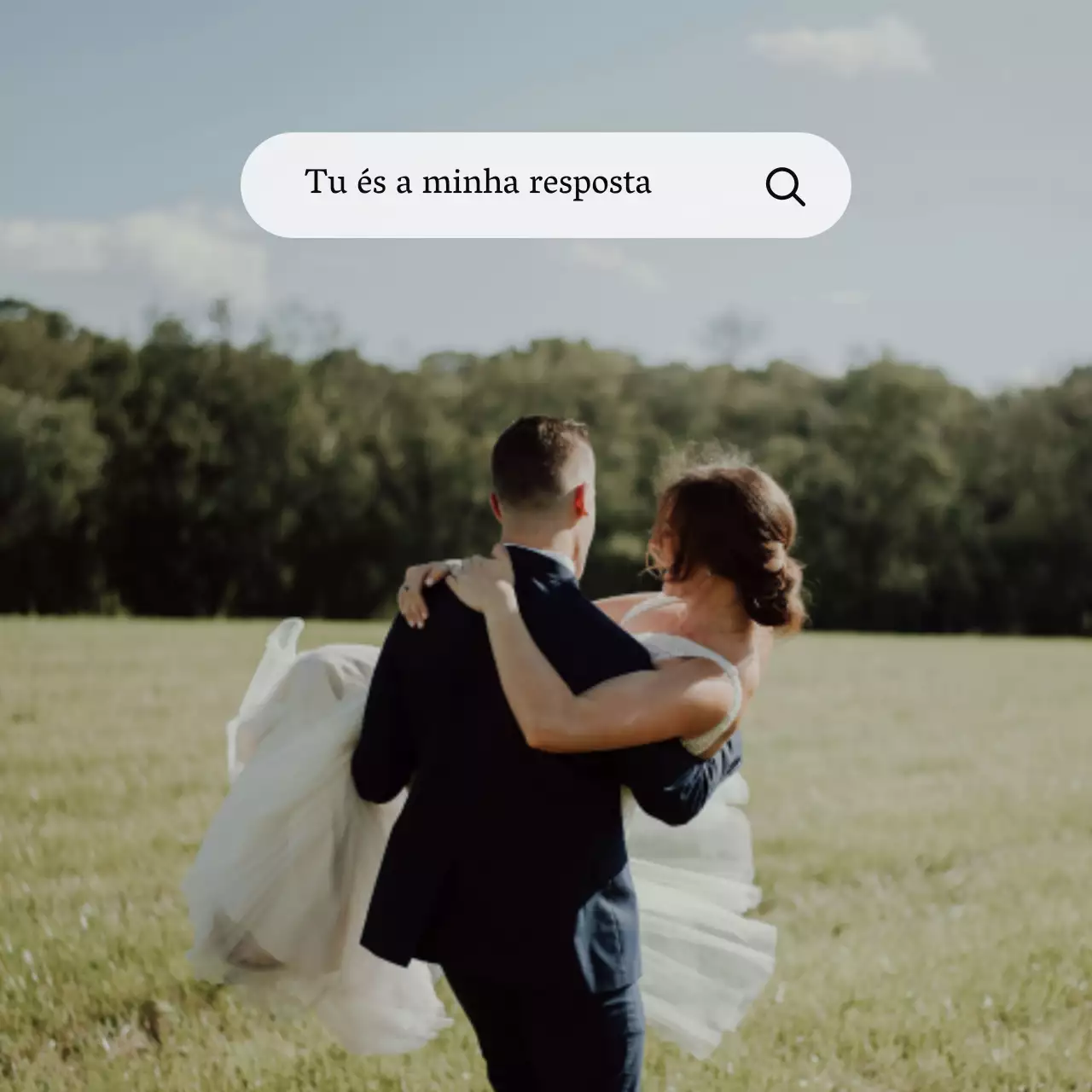 Citações de casamento de casal minimalista em chartreuse e branco
