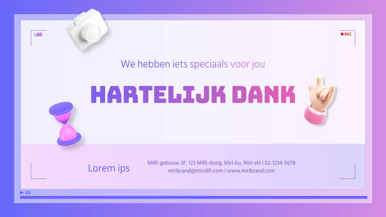 Paarse en blauwe, cybereske videobewerking om lessen in zelfverbetering te promoten