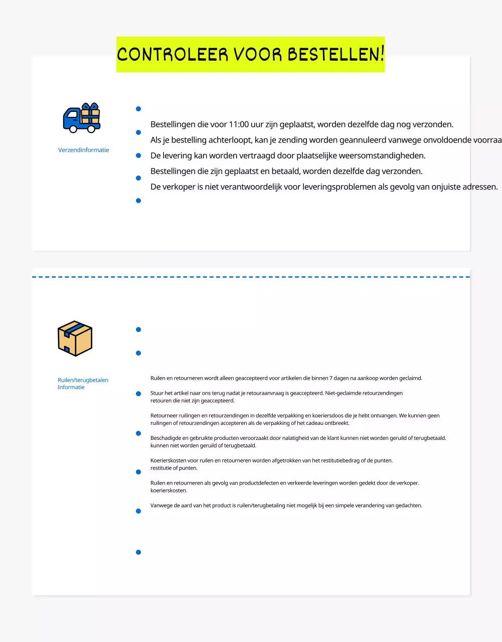 Eenvoudige zomermode eco-tas in blauw uitgelegd