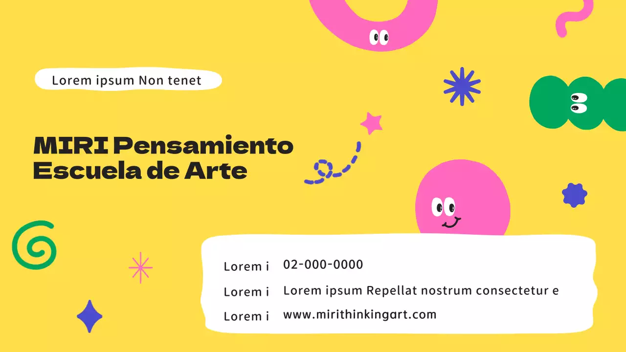 Una introducción al acogedor estudio de arte de Yellow y Violet