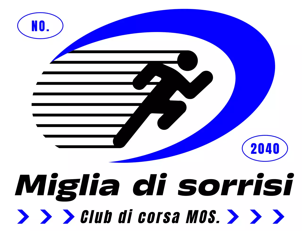 Una maglietta del club di corsa che ti fa sentire veloce