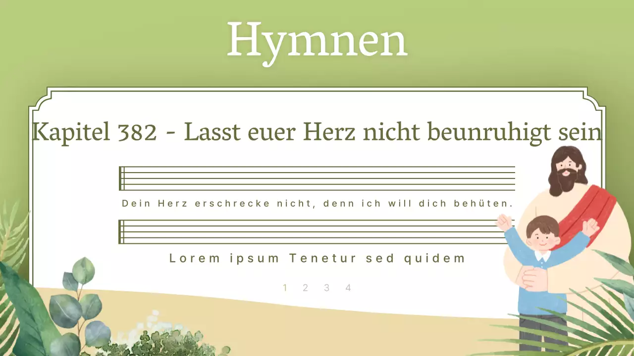 Ein Leitfaden für einen khakifarbenen und rosafarbenen Dankesgottesdienst