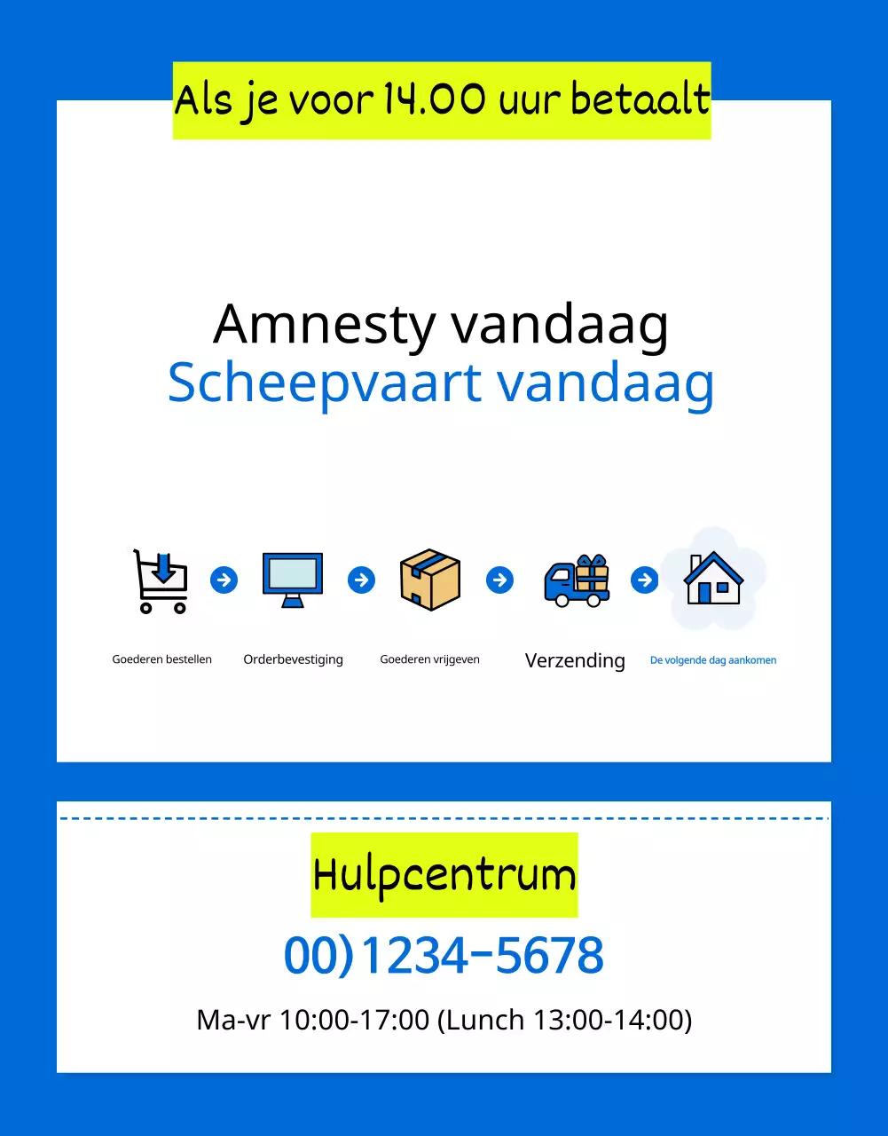 Eenvoudige zomermode eco-tas in blauw uitgelegd