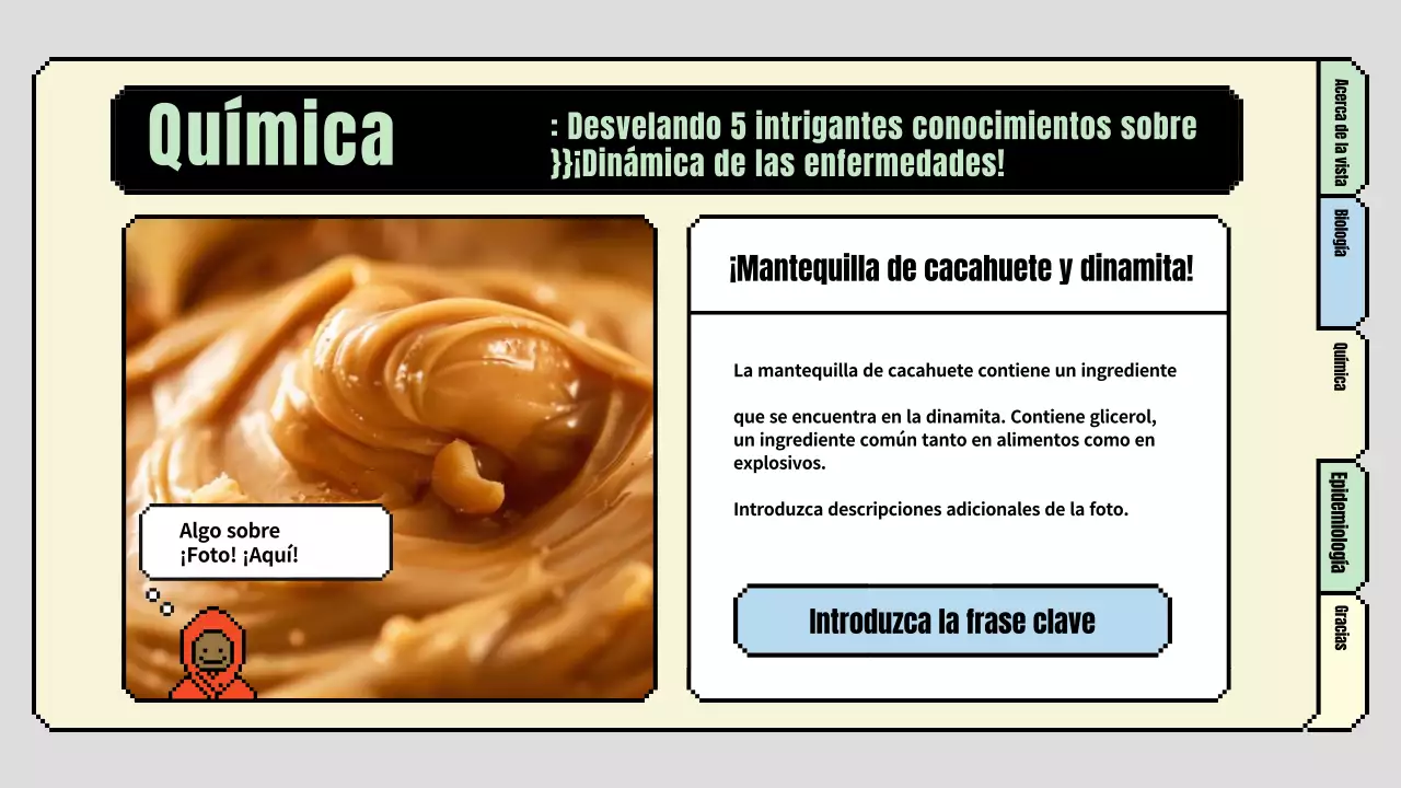 Bonito plan de clase de ciencias para primaria en azul claro y verde claro