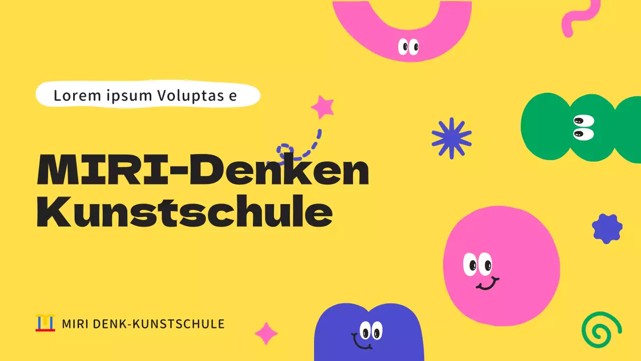 Eine Einführung in das gemütliche Kunstatelier von Yellow und Violet