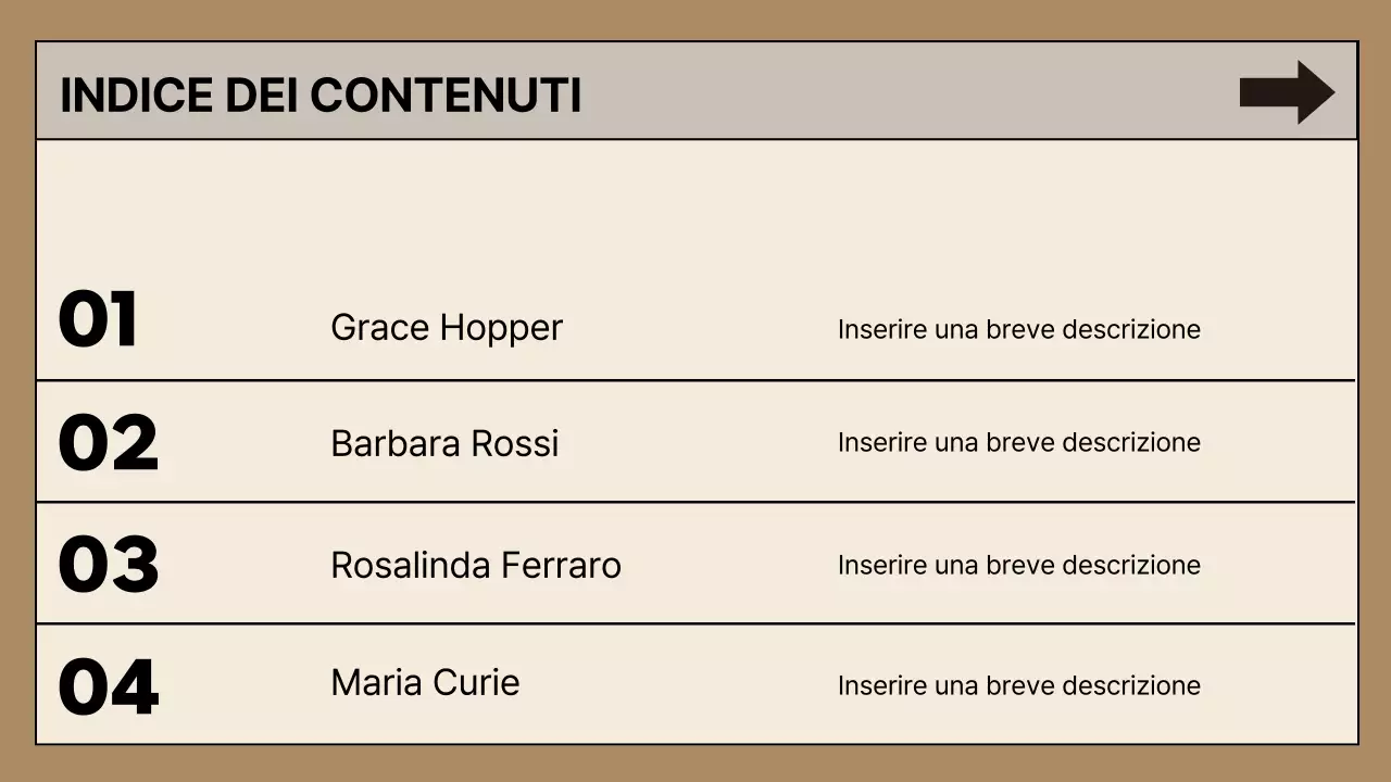 Promuovere le scienziate moderne in beige e blu