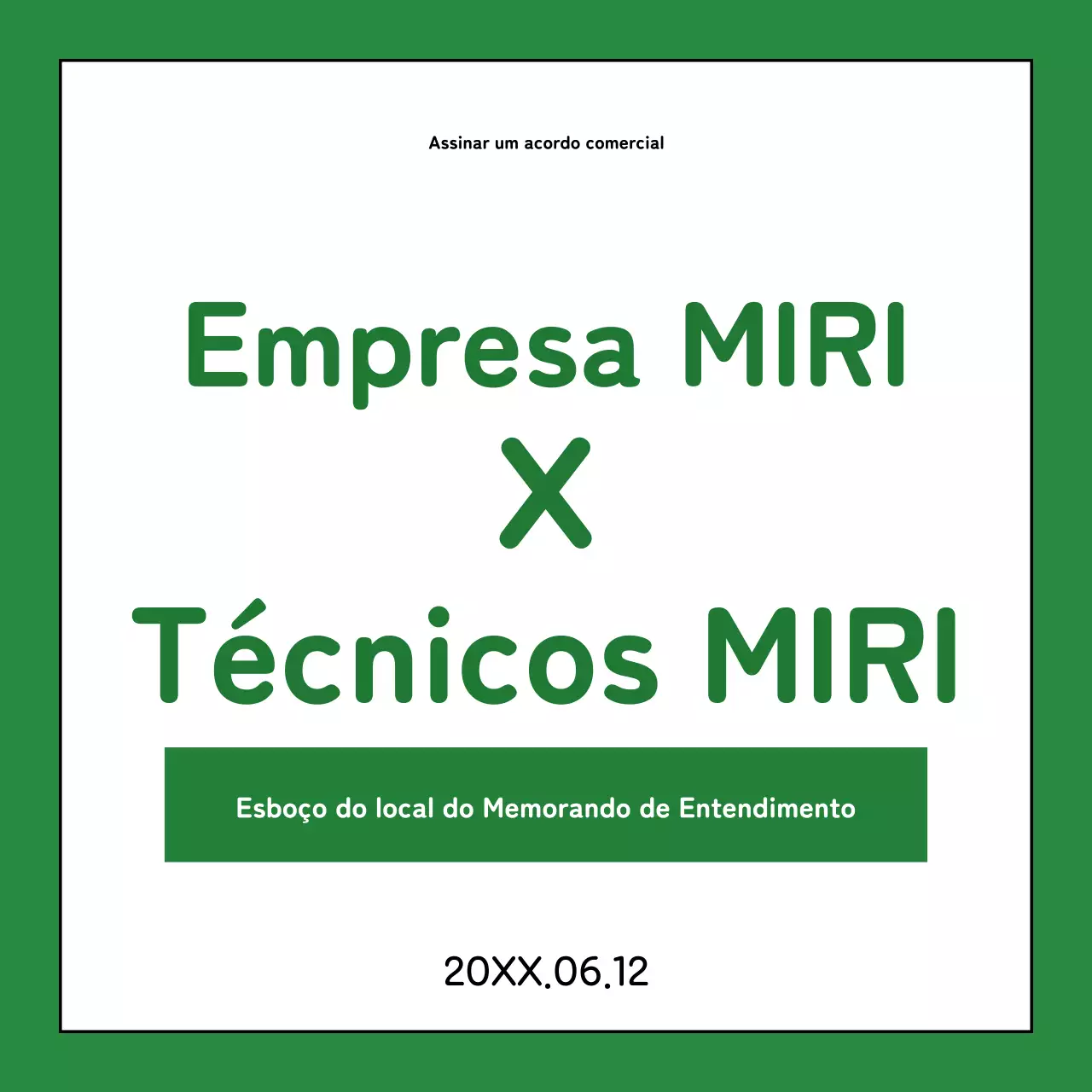 Um simples acordo de local de trabalho verde e caqui explicado