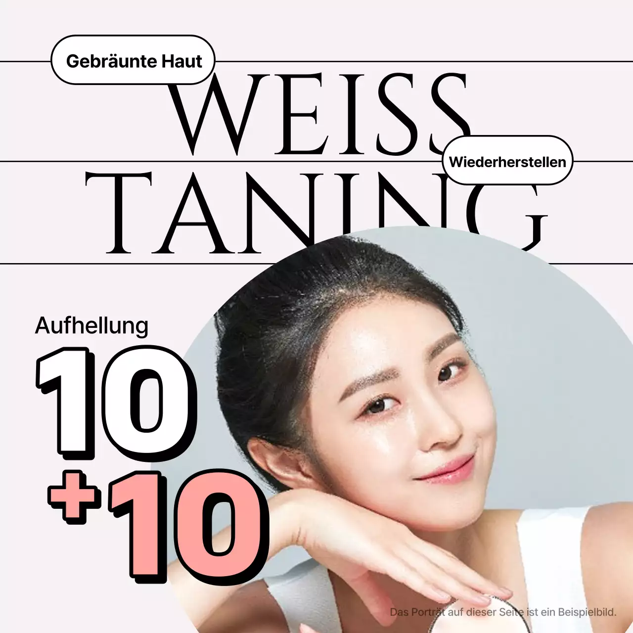 Fördern Sie eine moderne Sommerbräune in Rosa