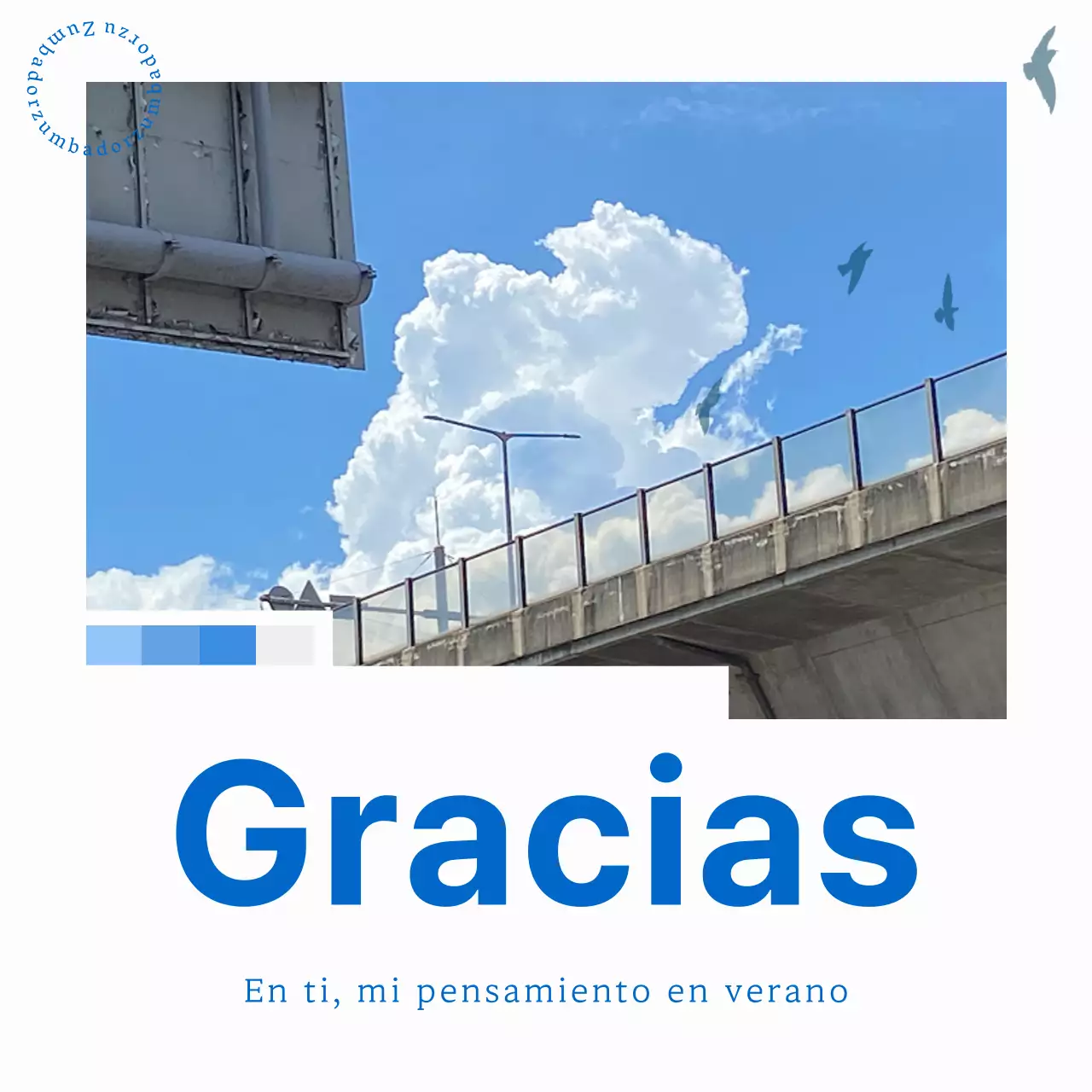 Un sencillo post de verano en azul