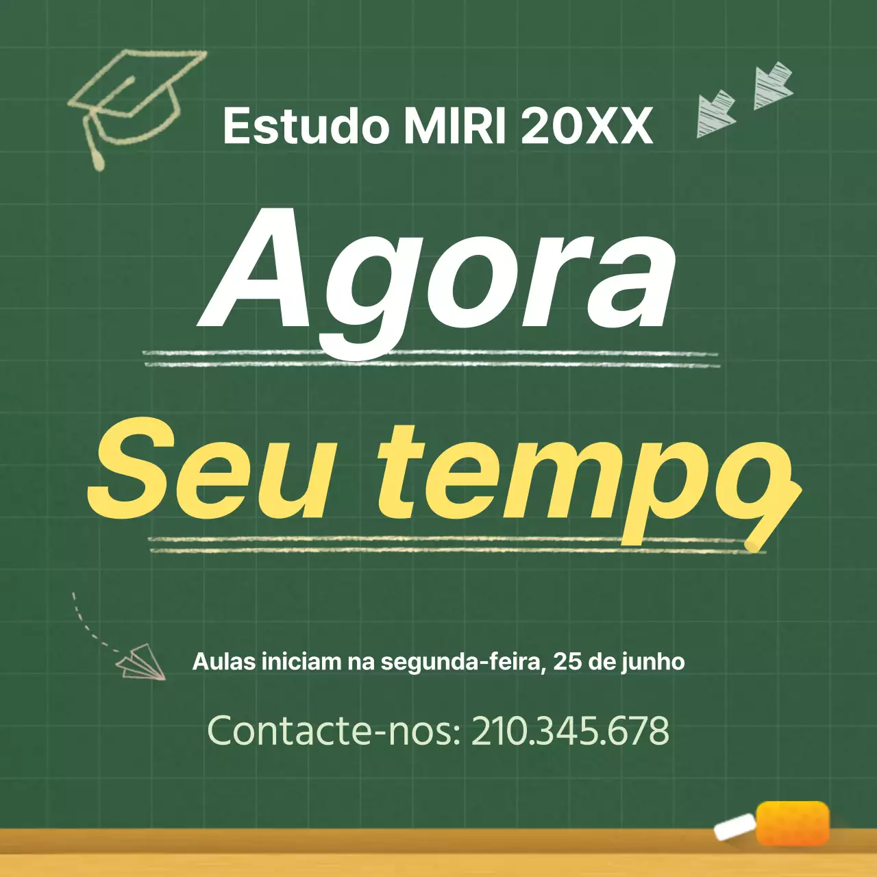 Um guia simples, amarelo e verde, para o recrutamento nas escolas de preparação