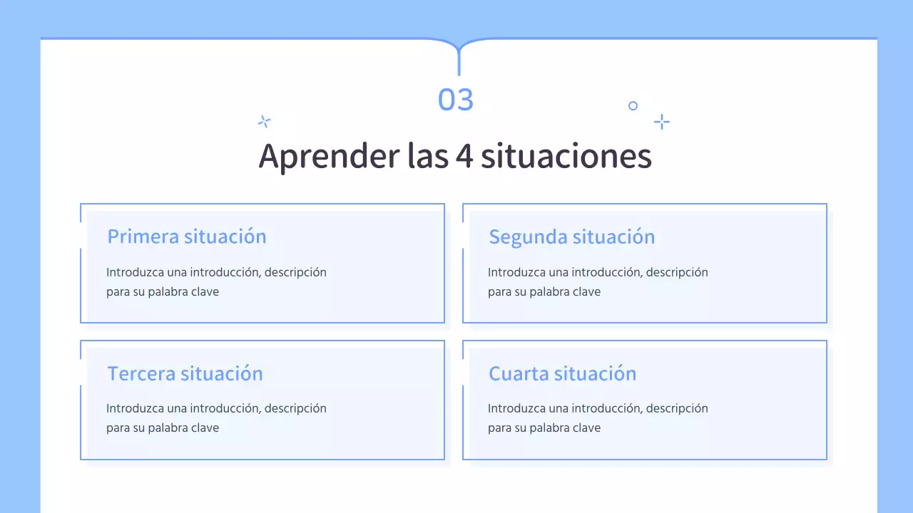 Plan de clases sencillo para profesores en azul y blanco