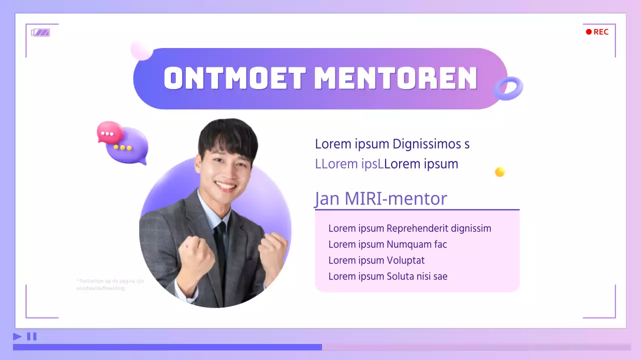 Paarse en blauwe, cybereske videobewerking om lessen in zelfverbetering te promoten