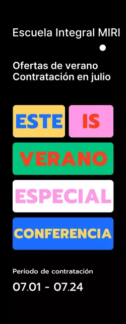 Diseños con recuadros de distintos colores para resaltar las frases
