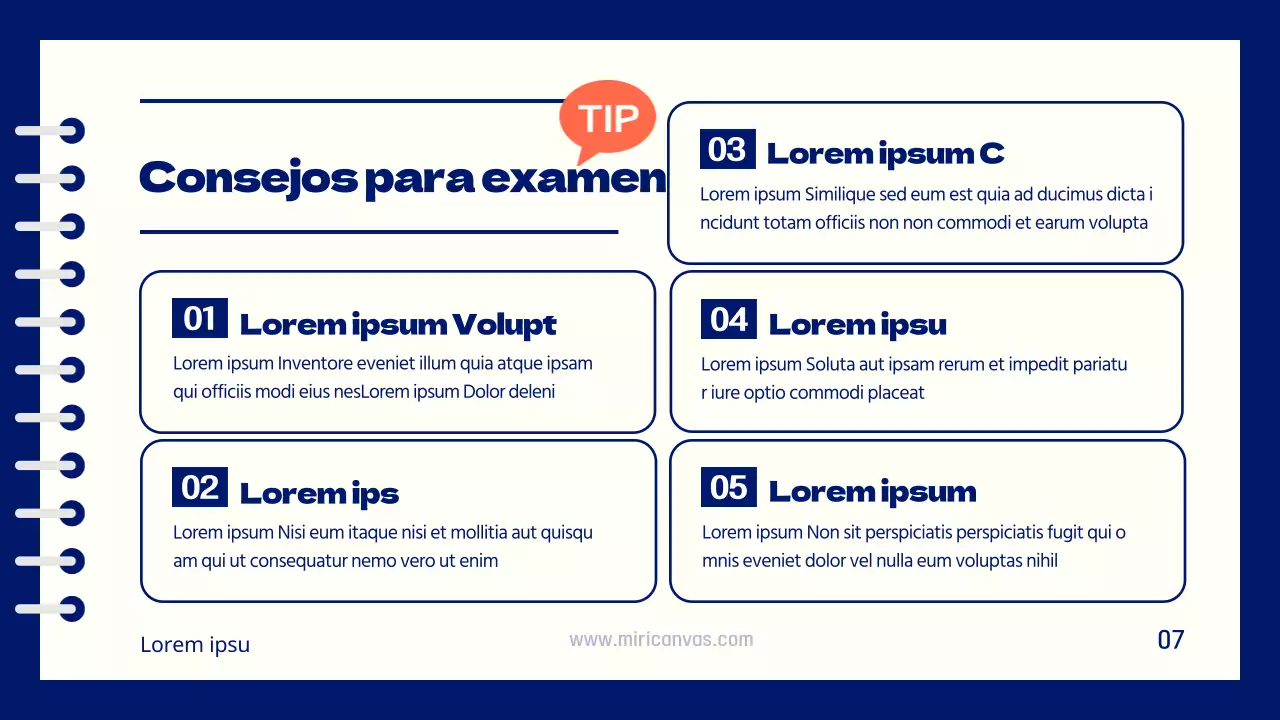 Explicaciones temáticas sencillas en rojo y chartreuse