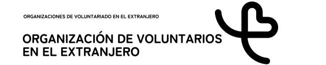 Un concepto sencillo de organización de voluntarios con una ilustración de un corazón