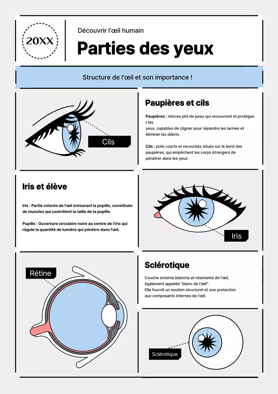 Promouvoir la science moderne en bleu clair et gris