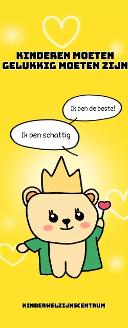 Helder, leuk kinderwelzijnscentrum met schattige figuurtjes