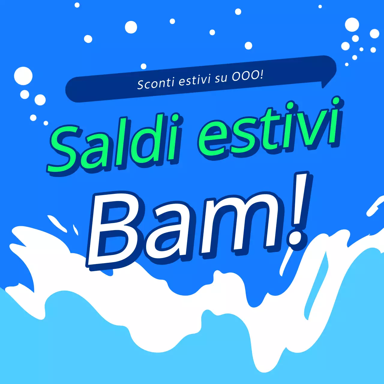 Una raccolta di miniature di eventi estivi di tendenza in azzurro e blu