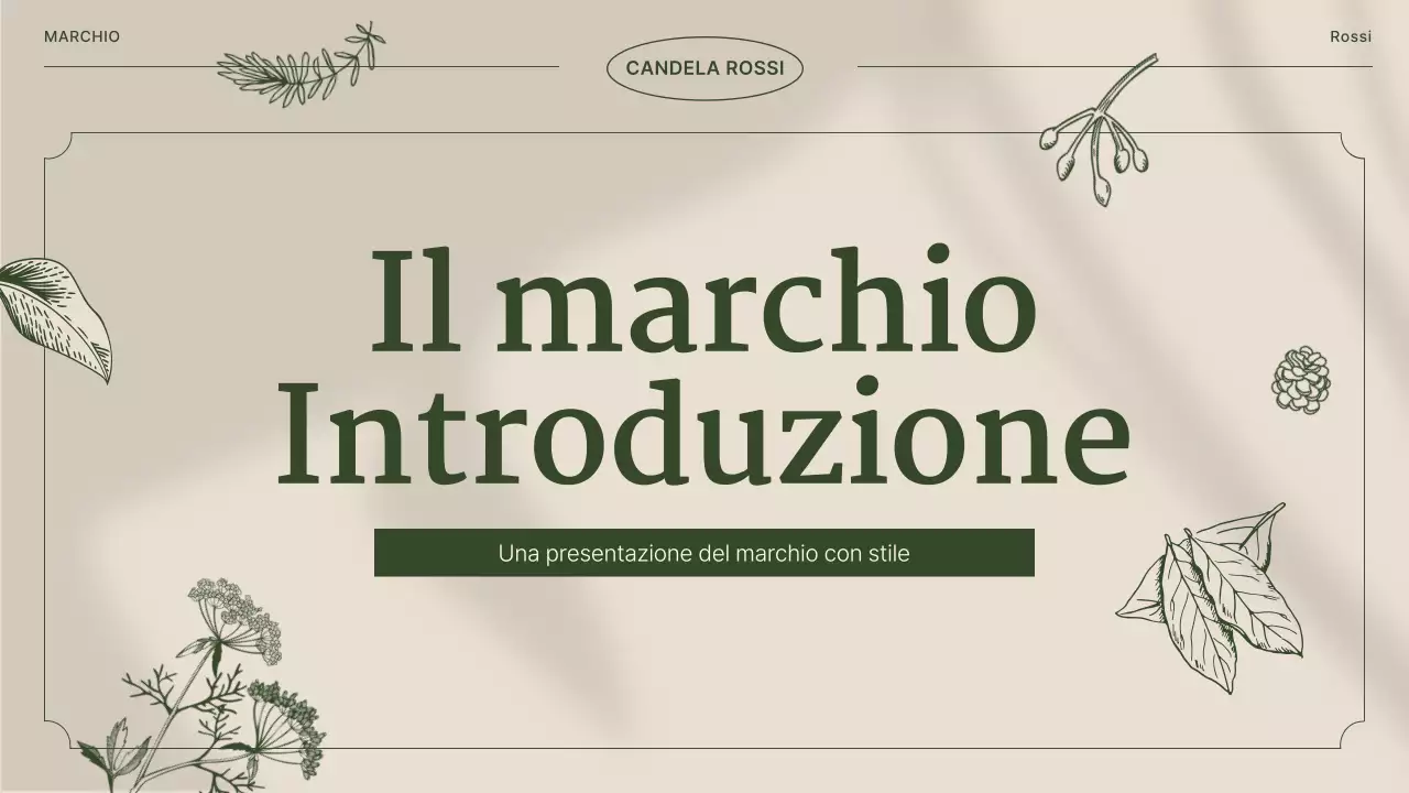 Guida ai laboratori di candele vintage in marrone e verde