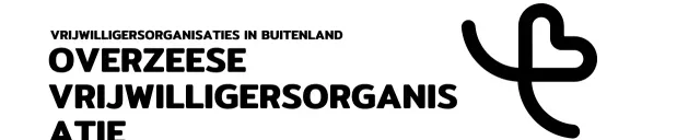 Een eenvoudig concept vrijwilligersorganisatie met een hartillustratie