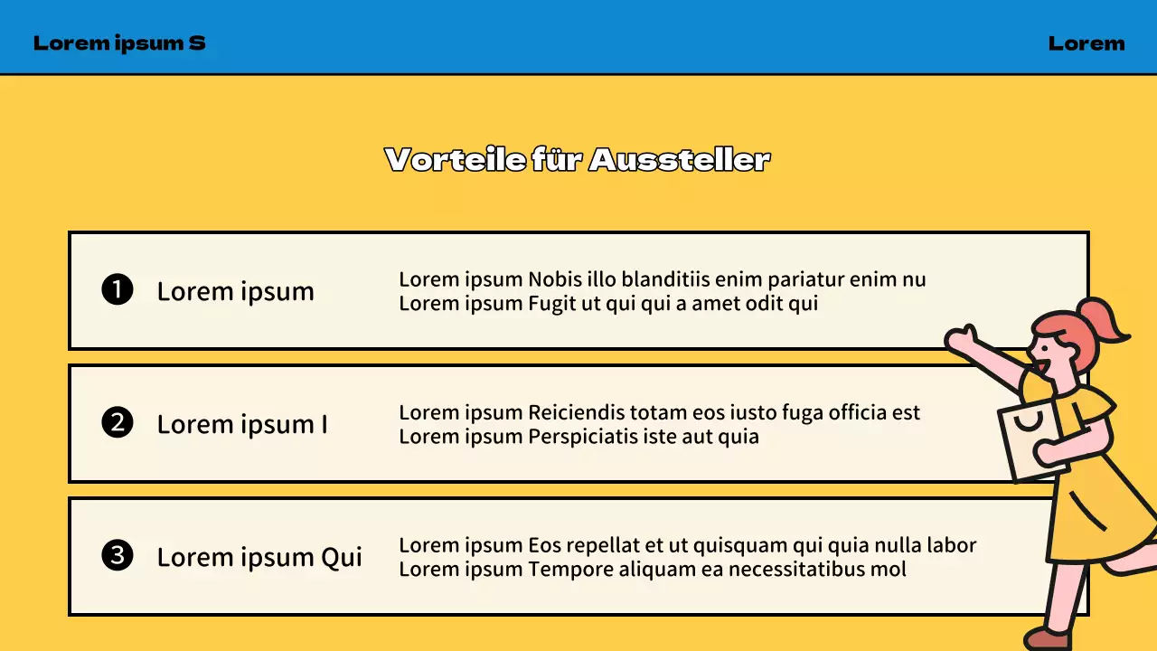 Werbung für die Yellow and Blue Kids Fair