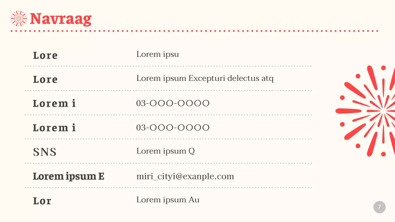 Een extravaganza van beige en rood vuurwerk plannen