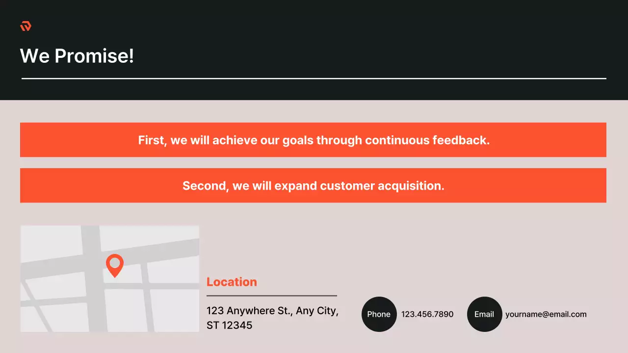 Black Modern Marketing Presentation