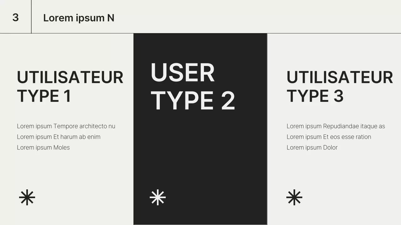Une simple visualisation de données en noir et blanc