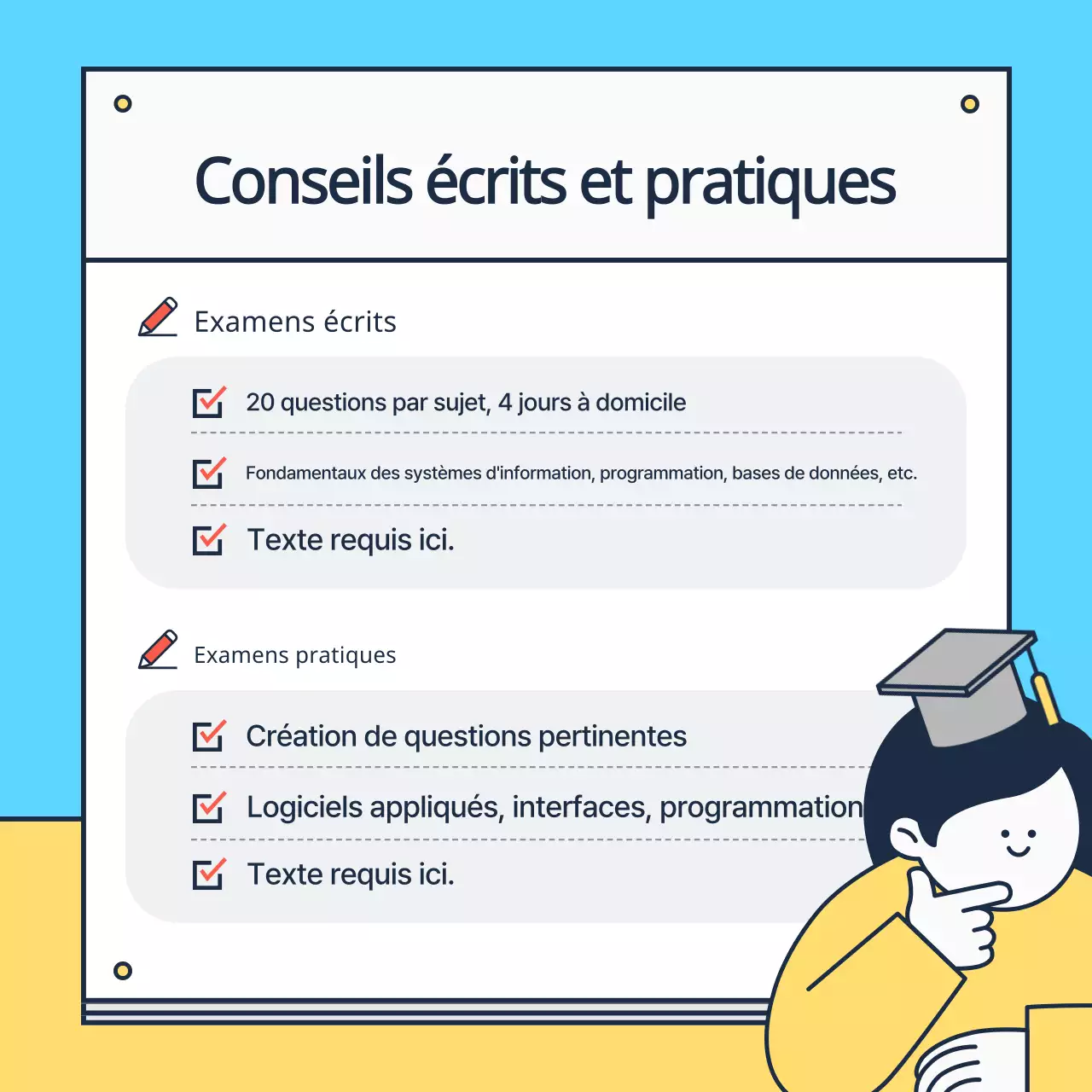 Concernant la certification jaune et bleu clair