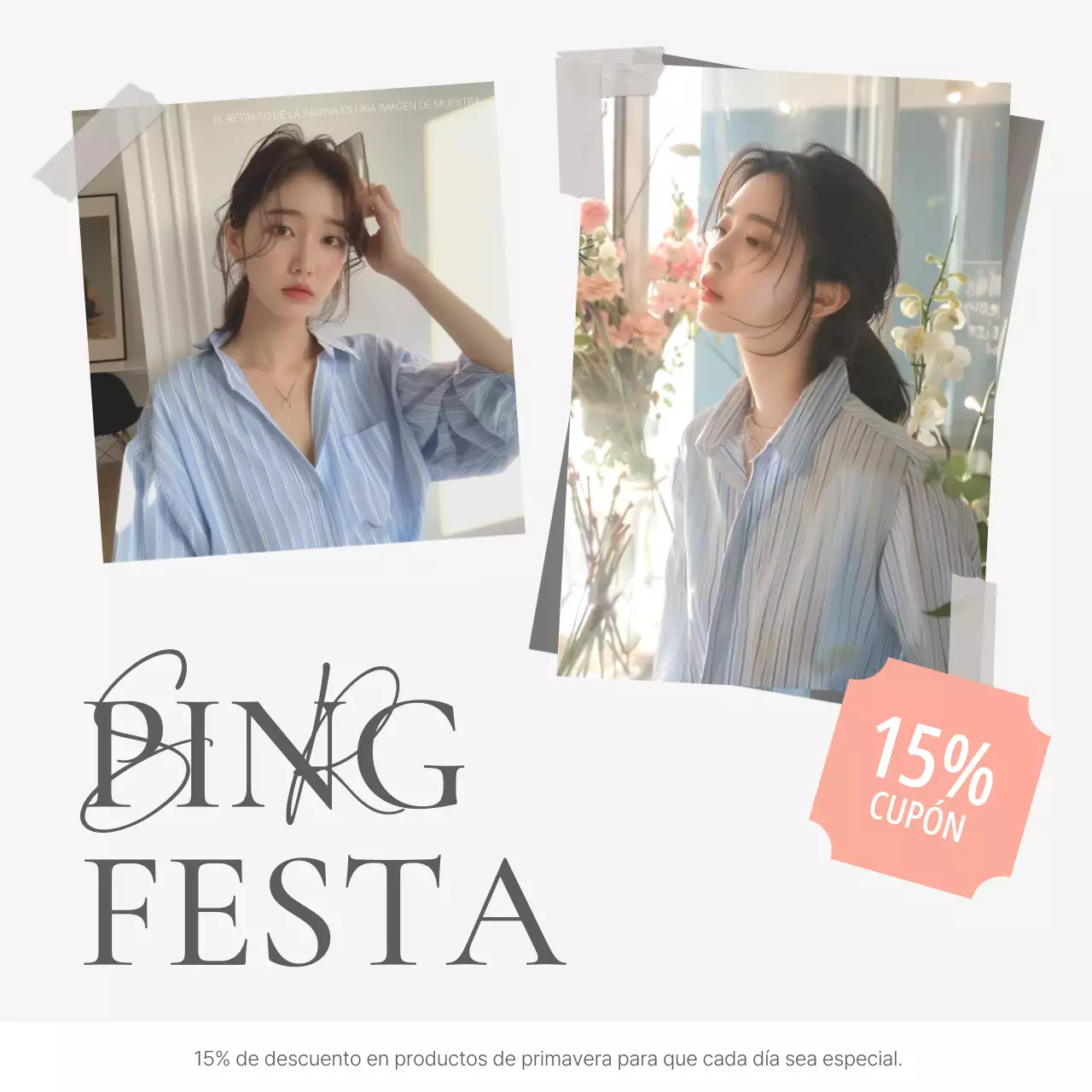 Un sencillo emoji blanco y gris para la portada de un centro comercial de modaNoticias mainTitle