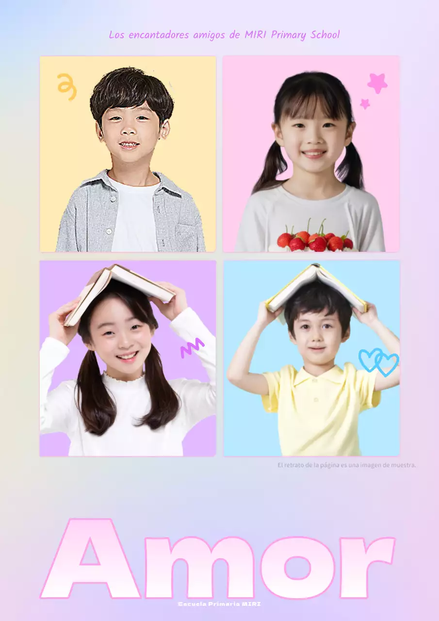 Publica una foto de un bonito cuatro cortes rosa y malva