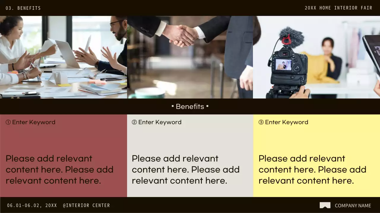 Blue Modern Interior Promotion Presentation