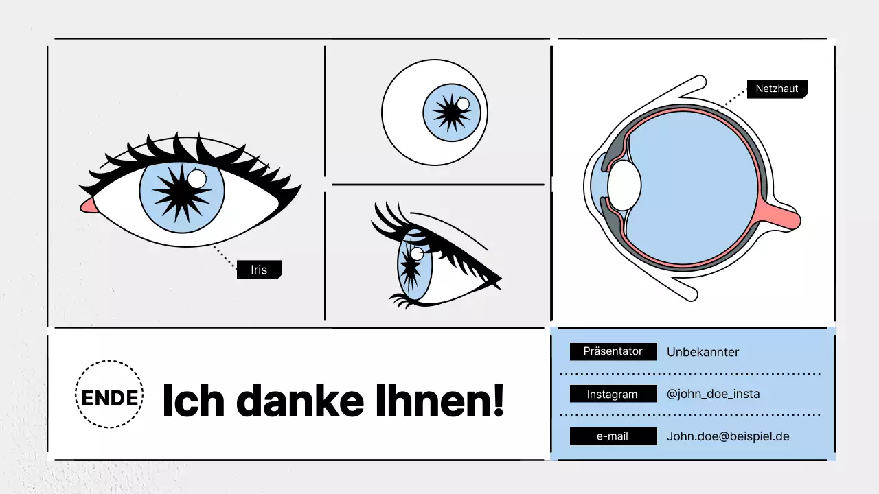 Förderung der modernen Wissenschaft in Hellblau und Grau