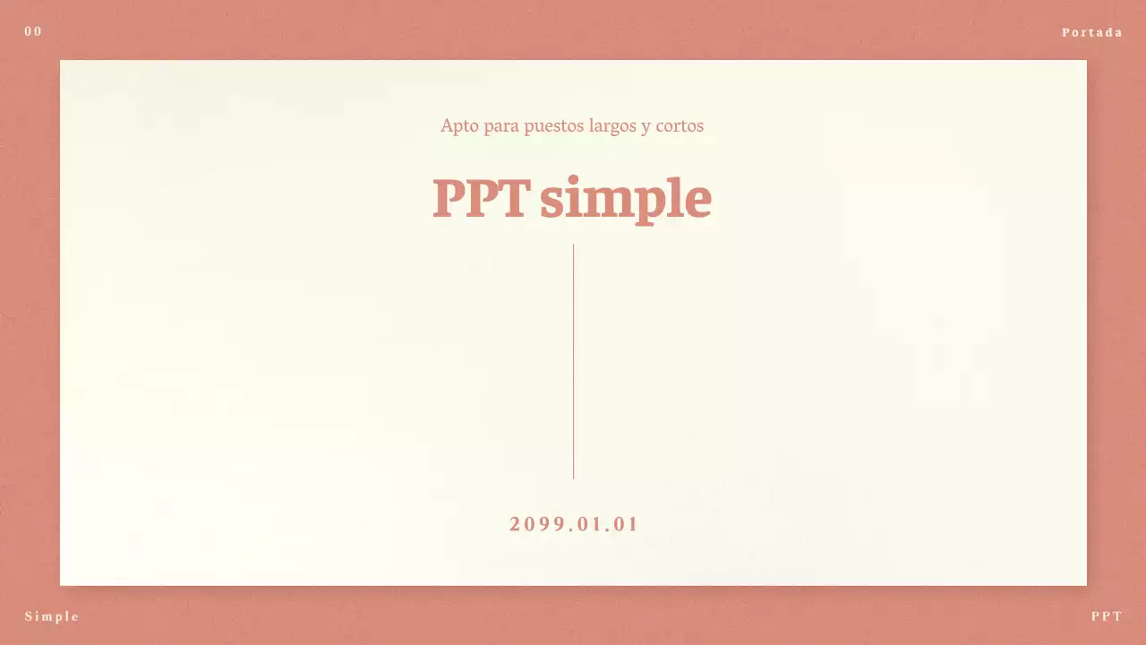 Propuestas minimalistas rosas para puestos largos y cortos