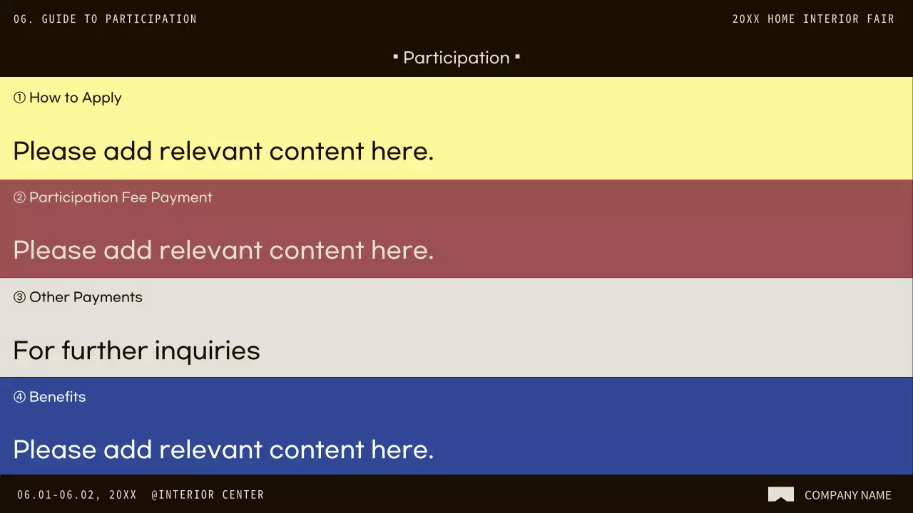 Blue Modern Interior Promotion Presentation