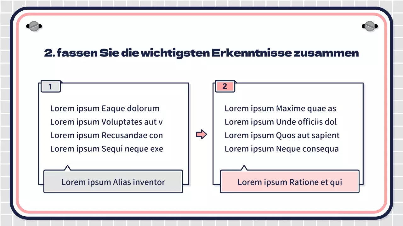 Unterrichtspläne für die Mittelstufe mit rosa und mintfarbenen Zeichen