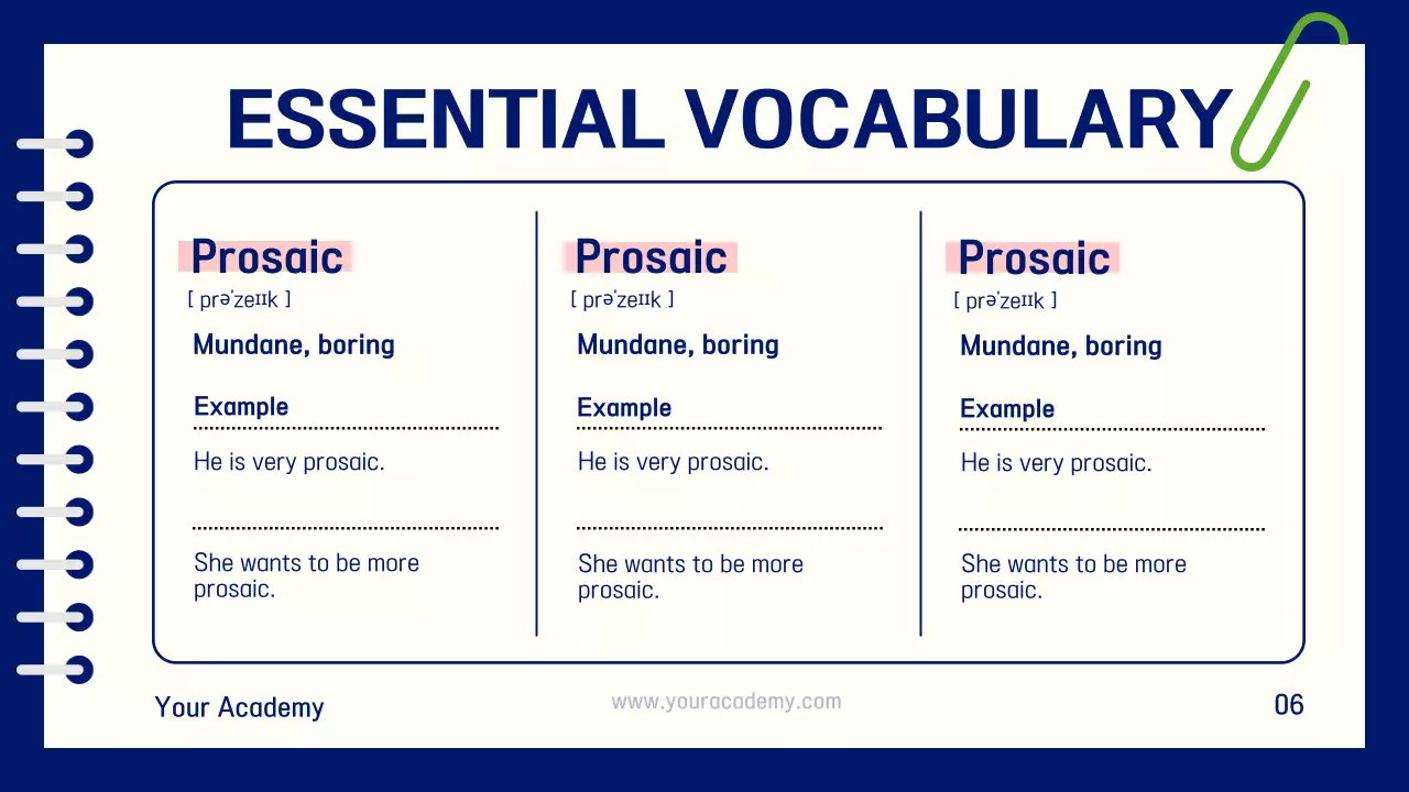 Orange Trendy English Course Advertisement Presentation