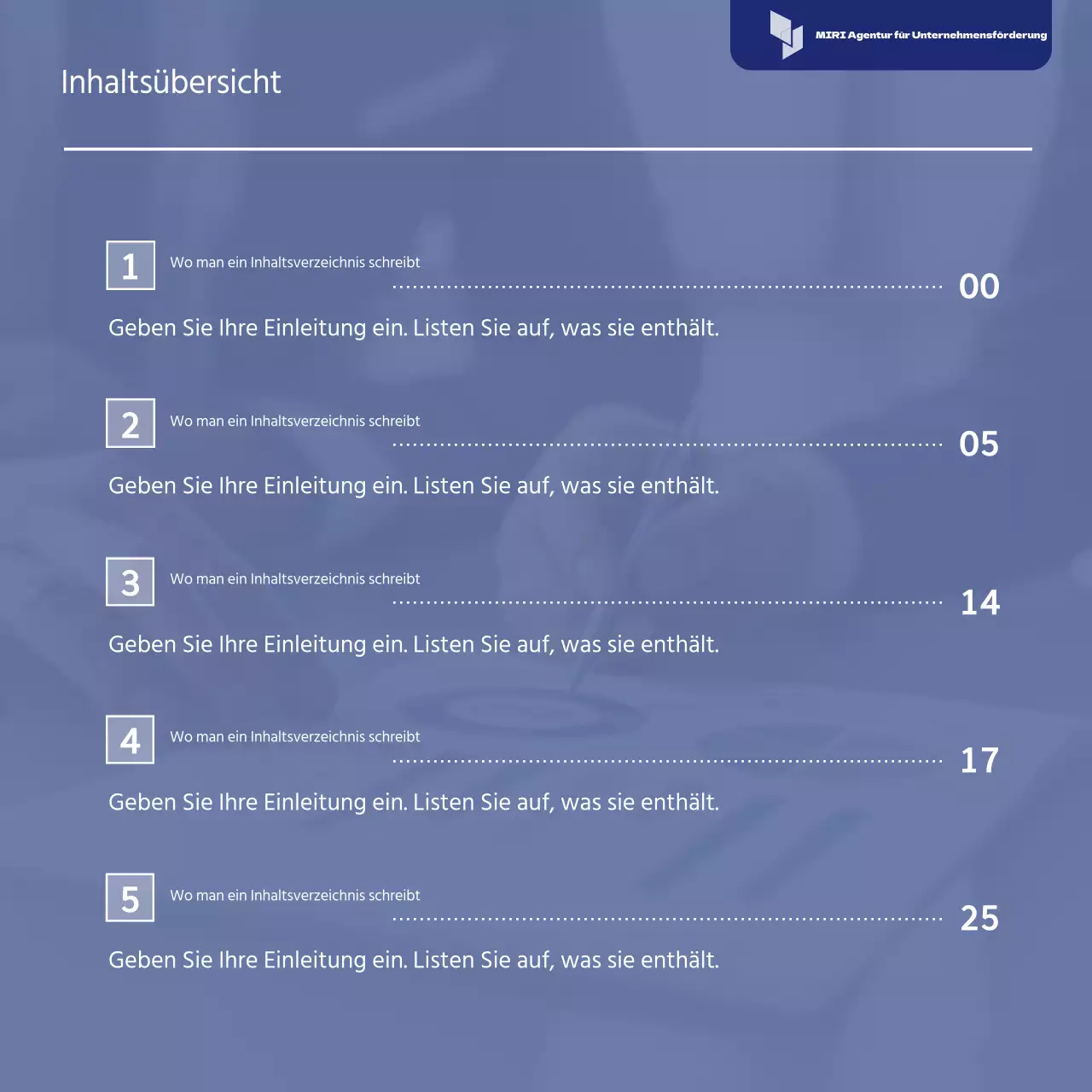 Blue's Simple Risk Response Strategy Bericht