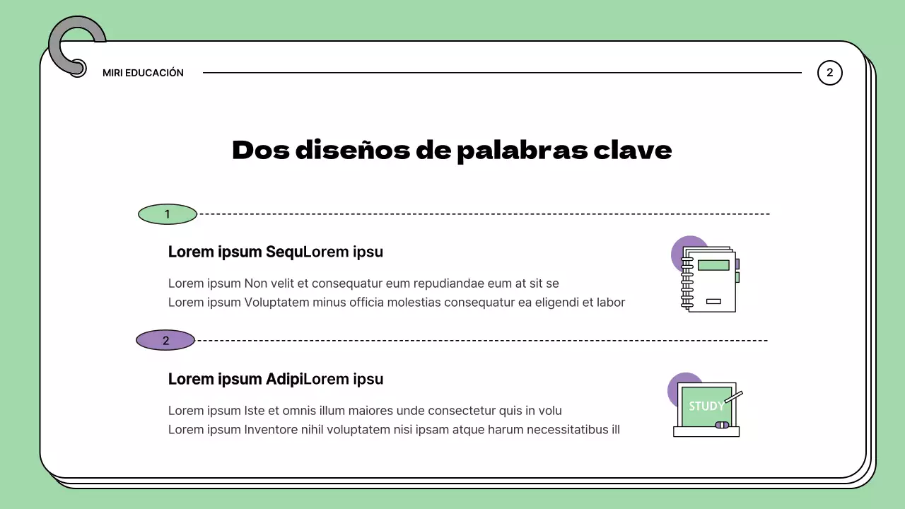 Presentación de Borah y Mint en su acogedora escuela